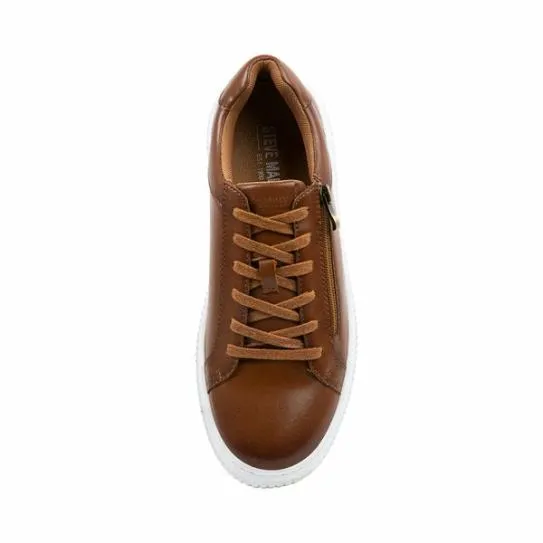 Men039s NIZIAM TAN LEATHER Tan Leather Steve Madden Sneakers Men039s NIZIAM TAN LEATHER Tan Leather Steve Madden Sneakers