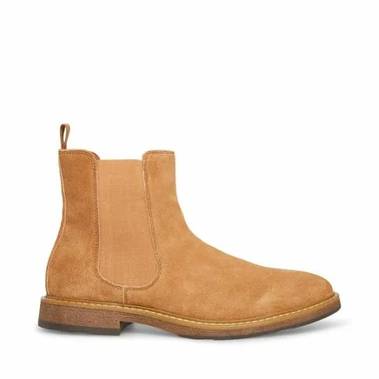 Men039s PEDRO TAN SUEDE Tan Suede Steve Madden Boots