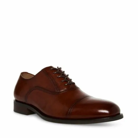 Men039s PRINCETON COGNAC LEATHER Cognac Leather Steve Madden Dress Men039s PRINCETON COGNAC LEATHER Cognac Leather Steve Madden Dress