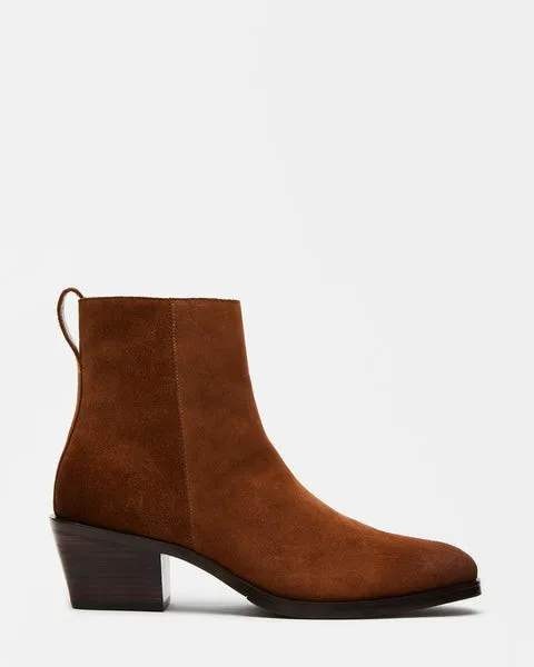 Men039s RICHIE COGNAC SUEDE Cognac Suede Steve Madden Boots
