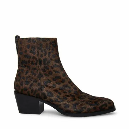 Men039s RICHIE LEOPARD Leopard Steve Madden Boots