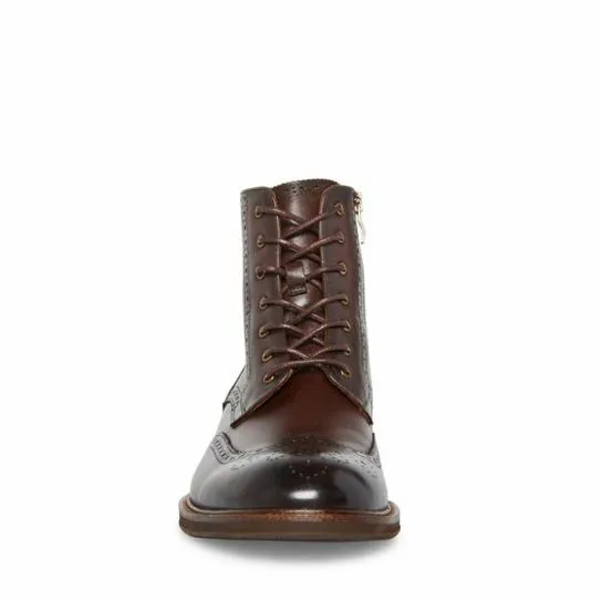 Men039s XANDDY BROWN LEATHER Brown Leather Steve Madden Boots Men039s XANDDY BROWN LEATHER Brown Leather Steve Madden Boots