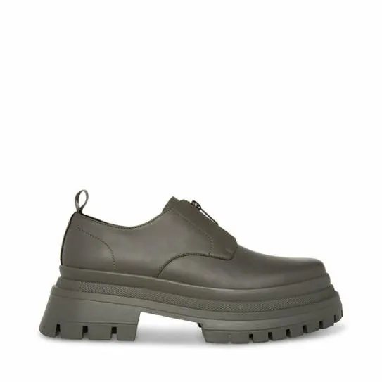 Men039s ZIP LIGHT GREY Light Grey Steve Madden Loafers