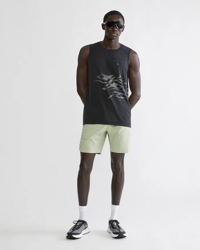 Men 125 Lignum Britta Tanktop Britta MarakattLabba Ruby Red Klttermusen TShirts