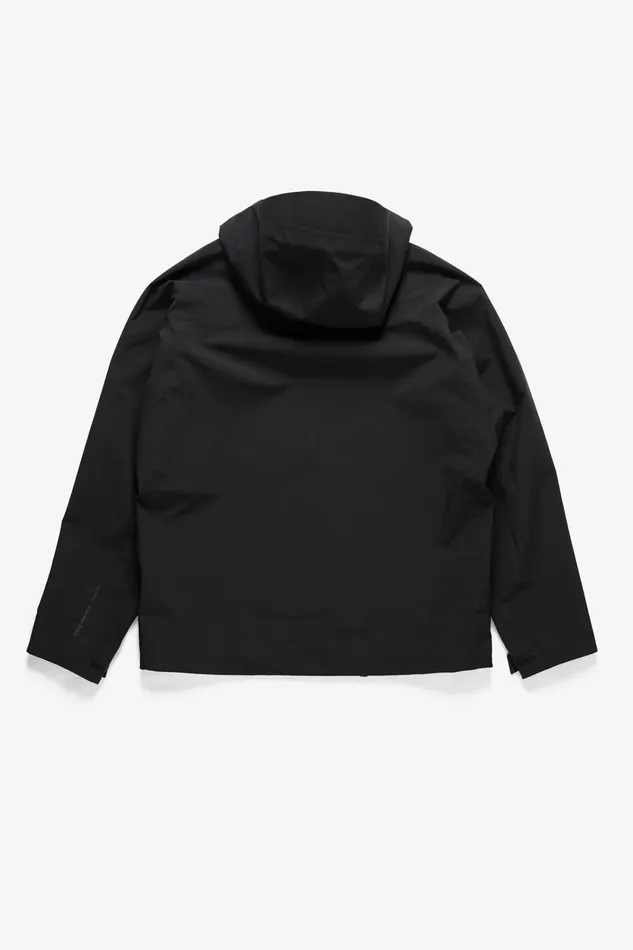 Men 3L Waterproof Shell Jacket Black Norse Projects Outerwear