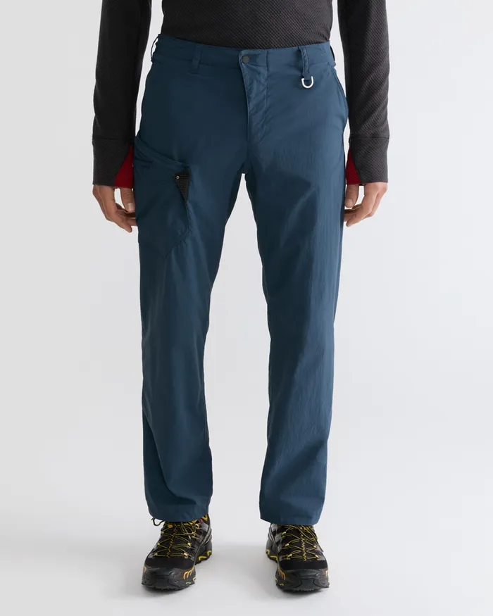 Men Alfhild Levitend Pants Midnight Blue Klttermusen Pants