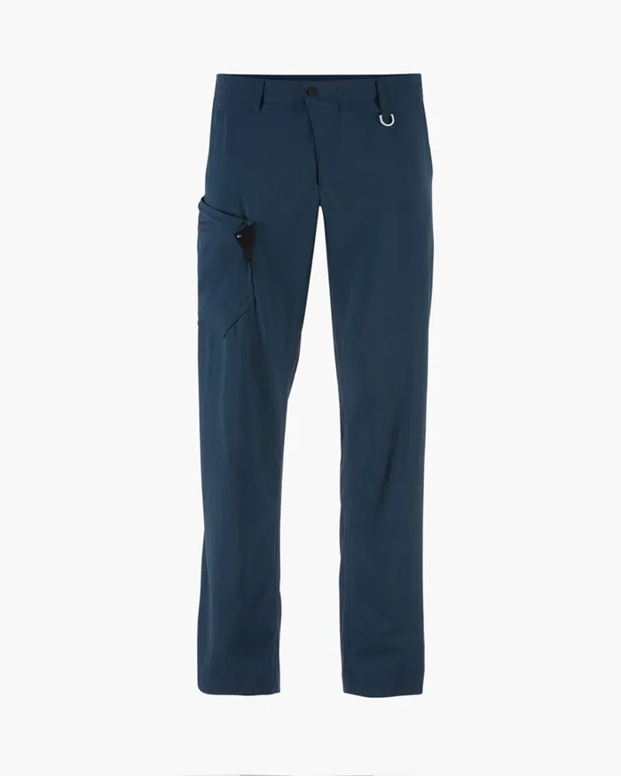 Men Alfhild Levitend Pants Midnight Blue Klttermusen Pants