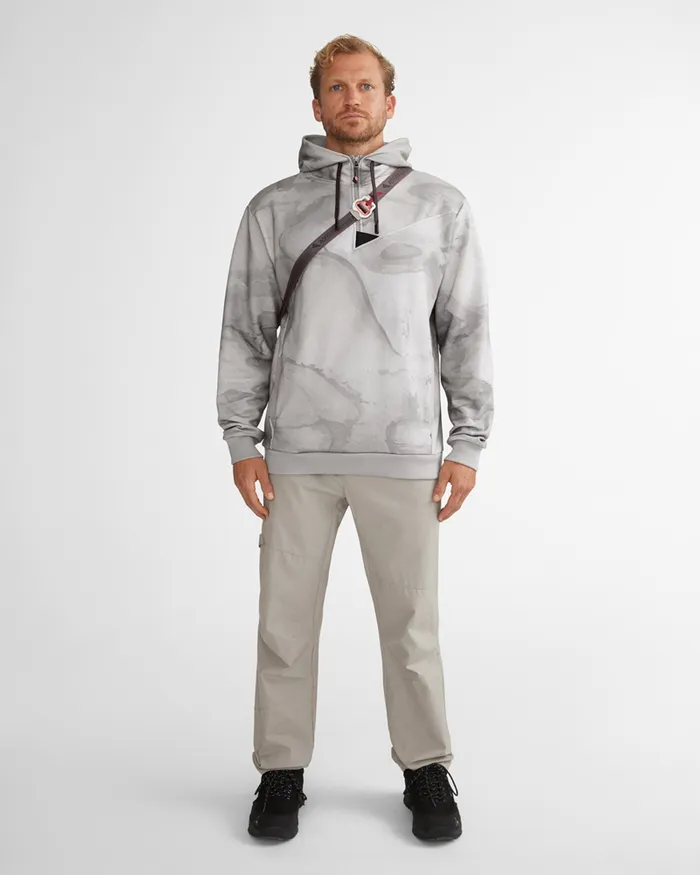 Men Alfsol HalfZip Hoodie Off The Mountain Hypoxic Red Rose Klttermusen Fleeces and Sweaters
