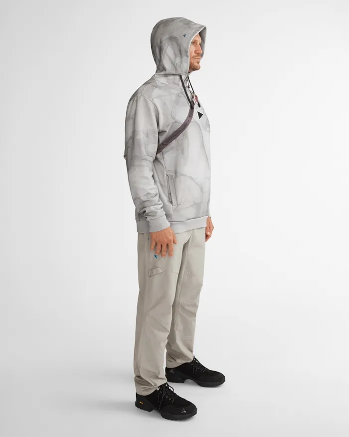 Men Alfsol HalfZip Hoodie Off The Mountain Hypoxic Red Rose Klttermusen Fleeces and Sweaters