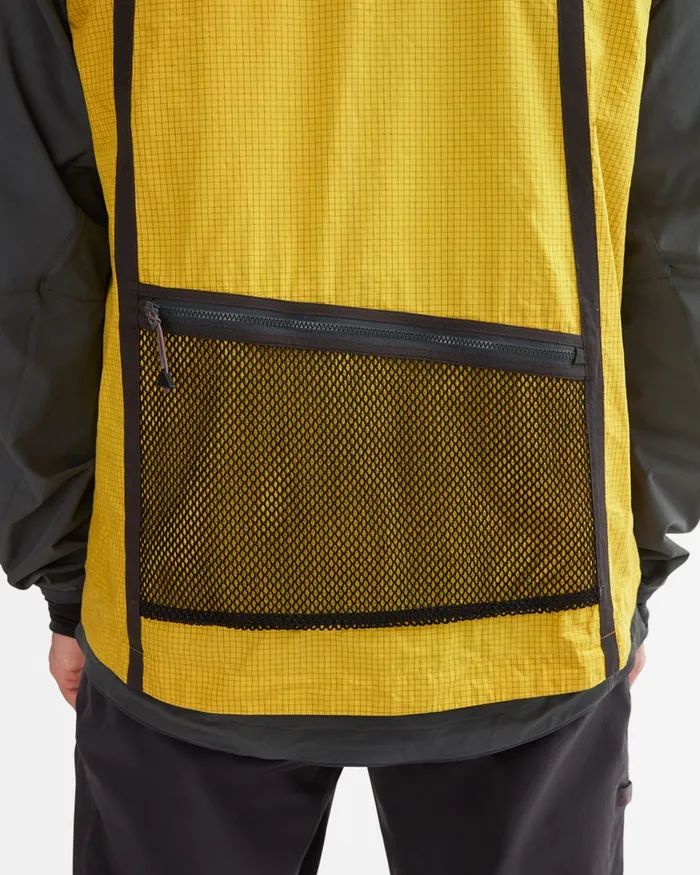 Men Ansur Windproof Vest Sulphur Raven Klttermusen Vests