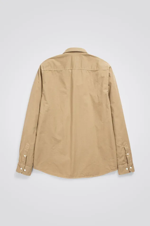 Men Anton Light Twill Shirt Utility Khaki Norse Projects Shirting