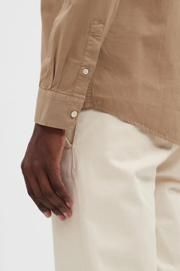 Men Anton Light Twill Shirt Utility Khaki Norse Projects Shirting