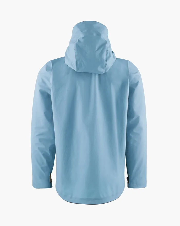 Men Asynja Lightweight CutanJacket Blue Granit Klttermusen Waterproof Jackets