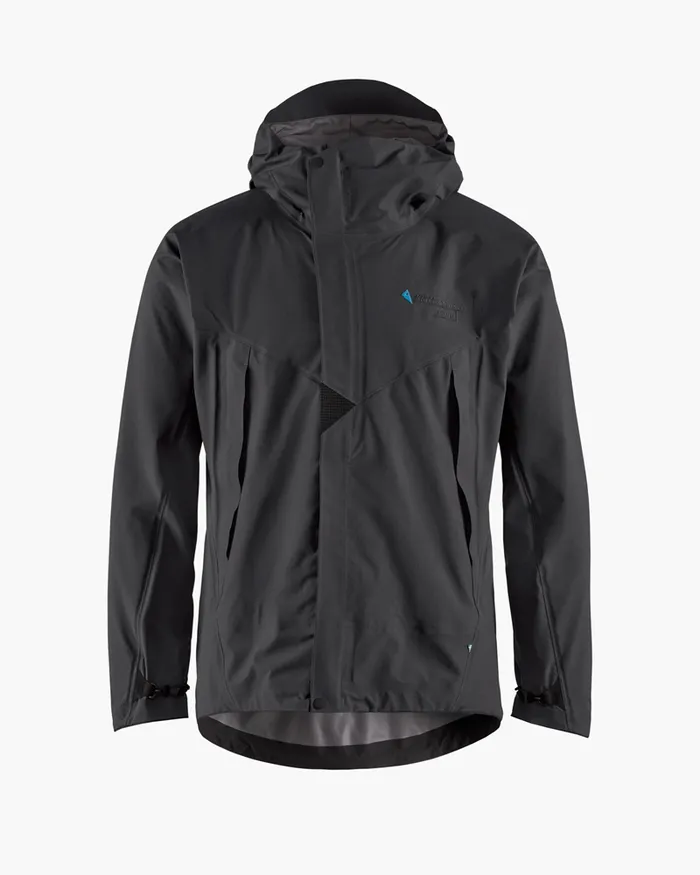Men Asynja Lightweight CutanJacket Raven Klttermusen Waterproof Jackets