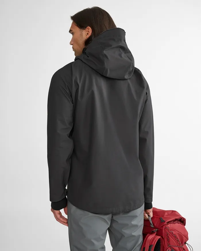 Men Asynja Lightweight CutanJacket Raven Klttermusen Waterproof Jackets