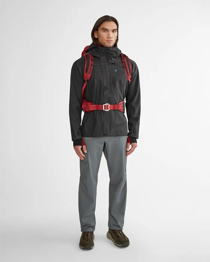 Men Asynja Lightweight CutanJacket Raven Klttermusen Waterproof Jackets