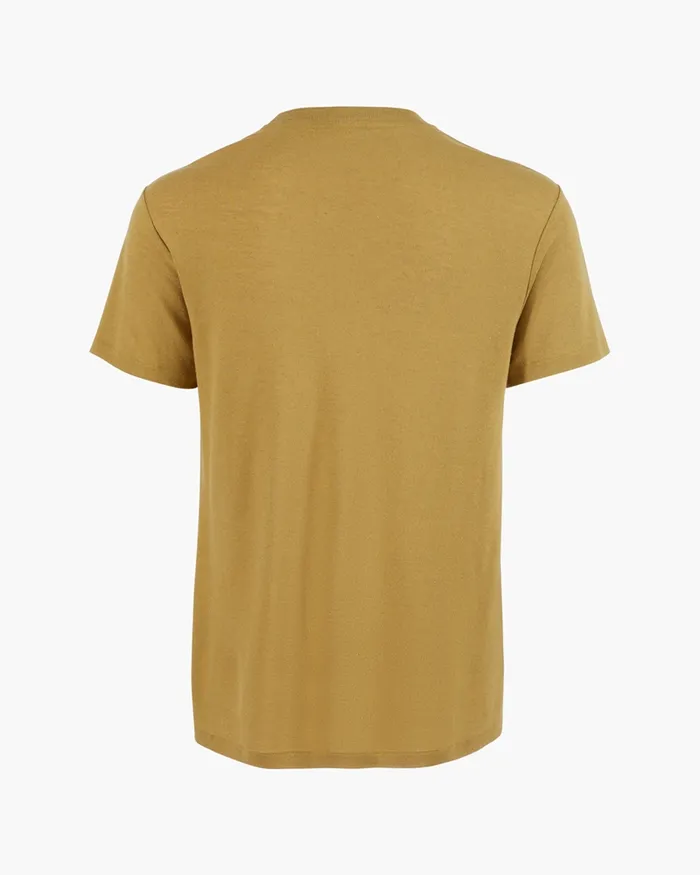 Men Aurvandil SS Tee M039s Short Sleeved Tee Off The Mountain Dark Straw Klttermusen TShirts