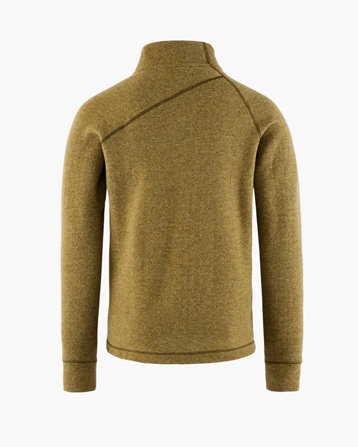 Men Balder Zip Thermal MidLayer Juniper Green Klttermusen Fleeces and Sweaters