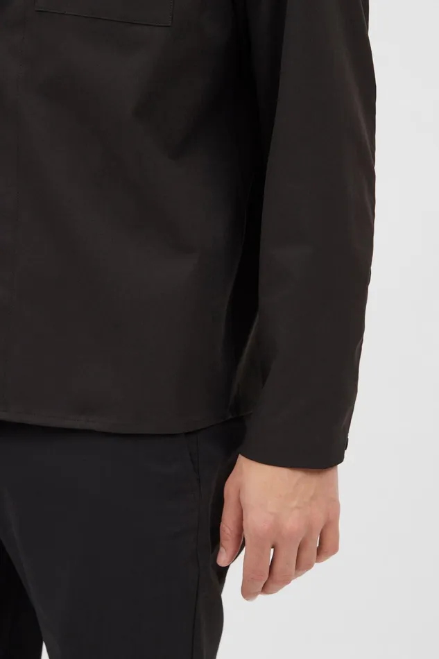 Men Carsten Solotex Twill Shirt LS Black Norse Projects Shirting