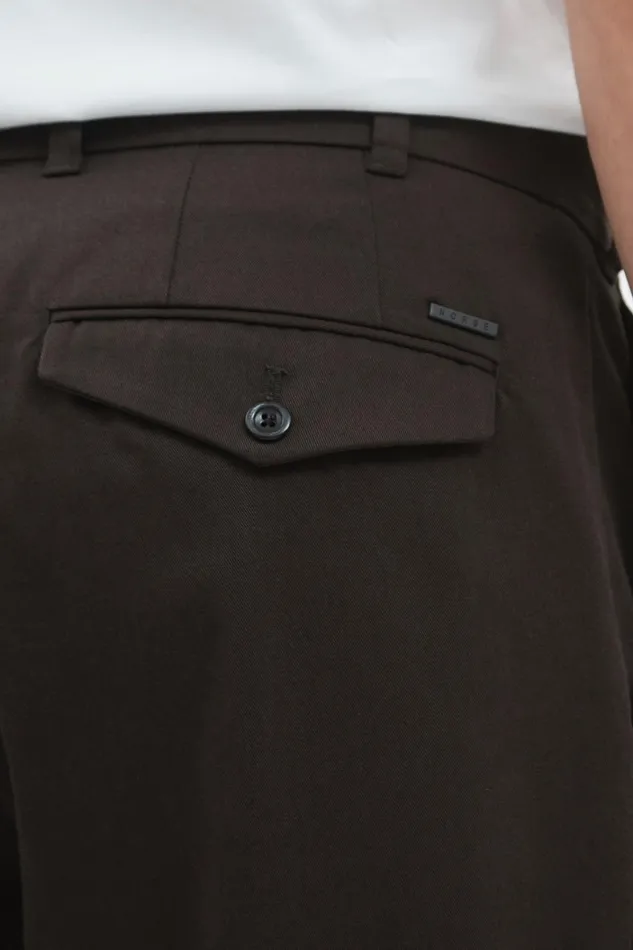 Men Christopher Gabardine Trouser Espresso Norse Projects Trousers