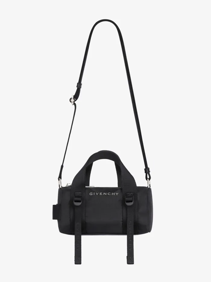 Men Crossbody Bags Givenchy GTrek Roller Bag In Nylon Black