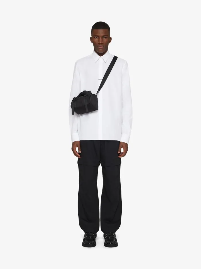 Men Crossbody Bags Givenchy GTrek Roller Bag In Nylon Black