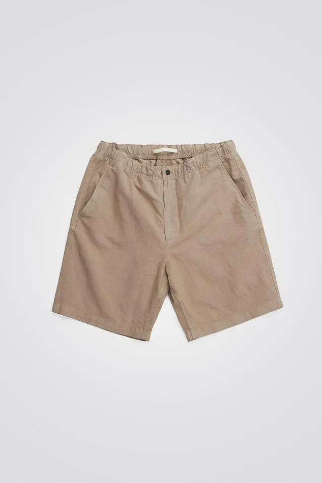 Men Ezra Relaxed Cotton Linen Short Clay Norse Projects Shorts