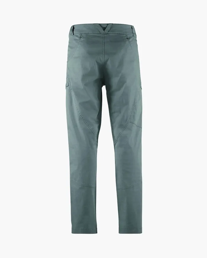 Men Gefjon 20 Flexible Cotton Pants 8211 Short Frost Green Klttermusen Pants