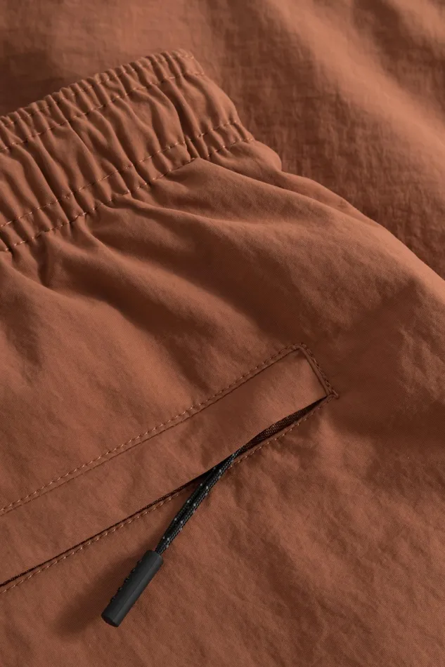 Men Hauge Recycled Nylon Swimmers Red Ochre Norse Projects Shorts