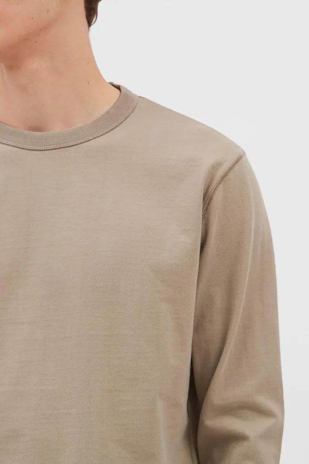 Men Holger Tab Series Reflective LS Sand Norse Projects TShirts