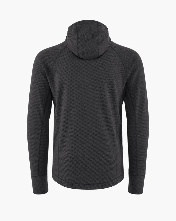 Men Huge Norna Mid Layer Hoodie Ravenwhite Clay Klttermusen Fleeces and Sweaters