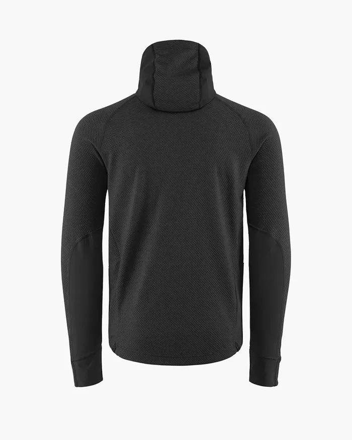 Men Hugin Hooded Norna Sweater Ravenraven Klttermusen Fleeces and Sweaters