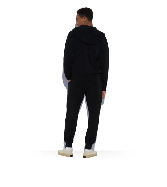 Men Knitwear Tom Ford Double Face Cashmere Hoodie Black Men Knitwear Tom Ford Double Face Cashmere Hoodie Black