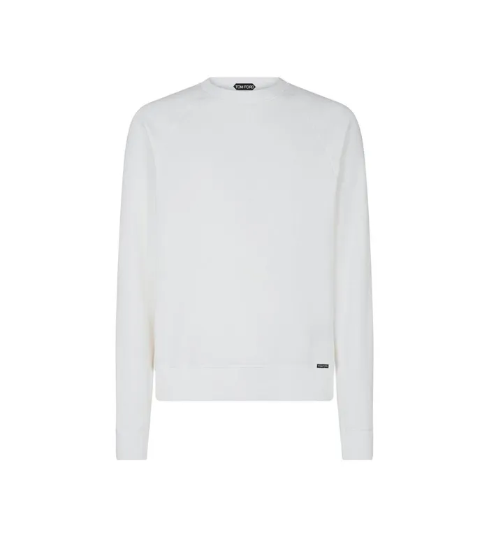 Men Knitwear Tom Ford Garment Dyed Crew Neck