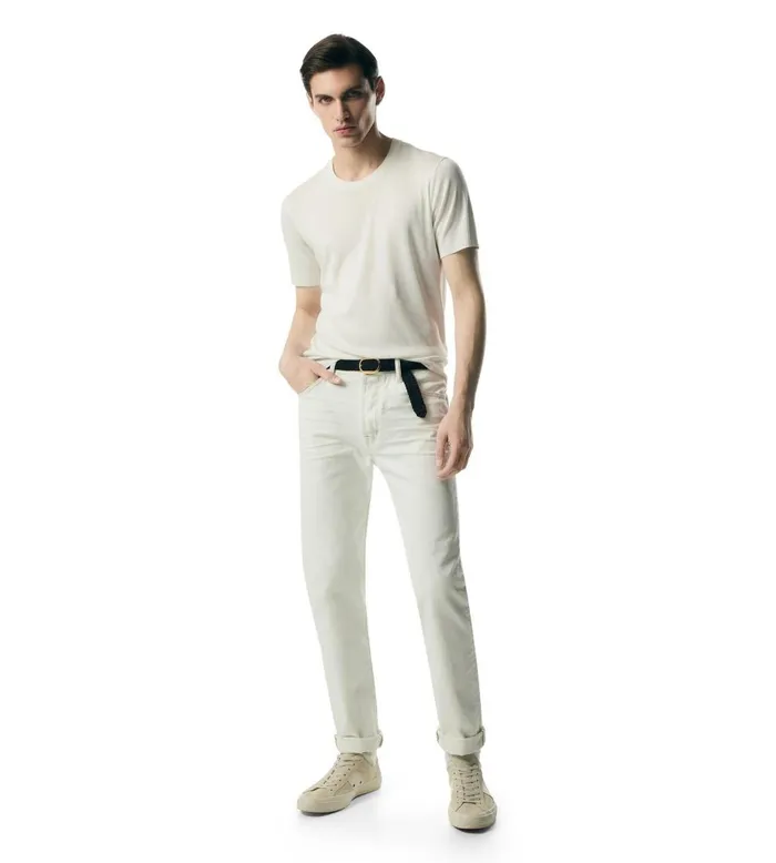 Men Knitwear Tom Ford Placed Rib Crew Neck Men Knitwear Tom Ford Placed Rib Crew Neck