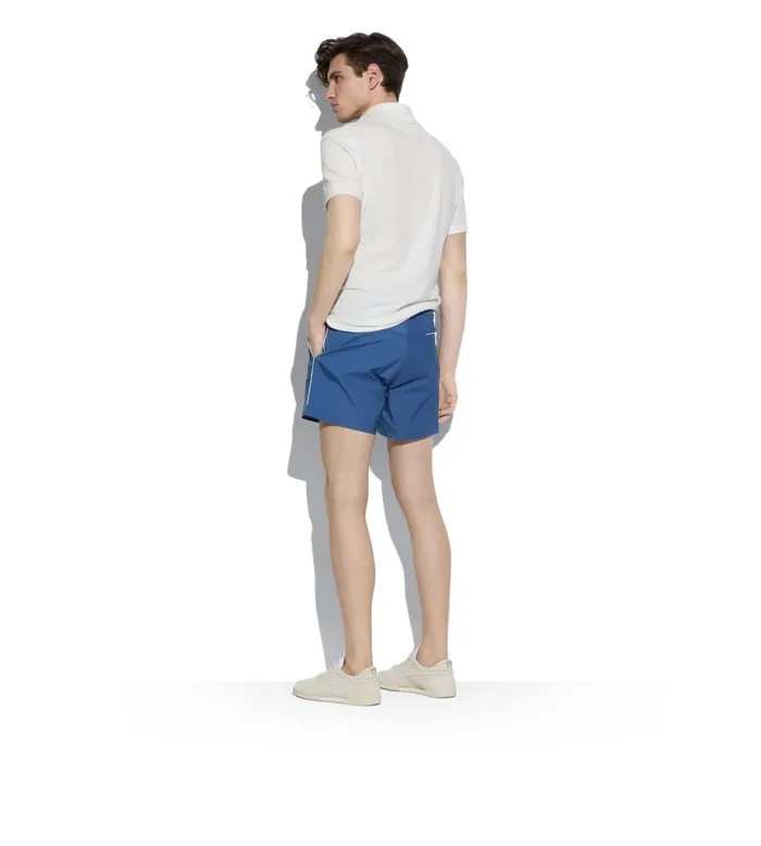 Men Knitwear Tom Ford Towelling Polo White Men Knitwear Tom Ford Towelling Polo White