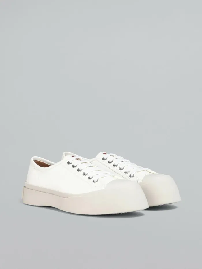 Men Marni Pablo Sneakers White Nappa Leather Pablo Sneaker