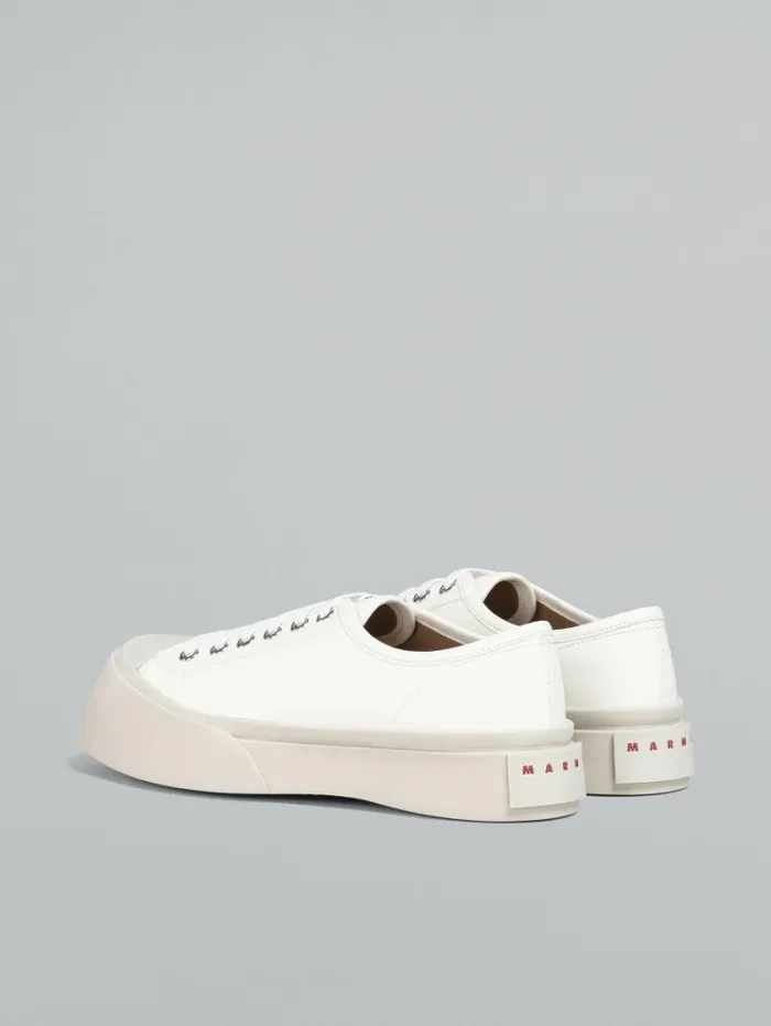 Men Marni Pablo Sneakers White Nappa Leather Pablo Sneaker