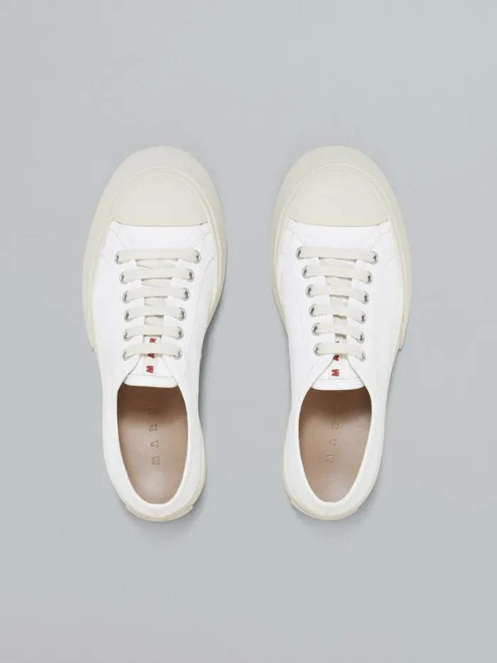 Men Marni Pablo Sneakers White Nappa Leather Pablo Sneaker