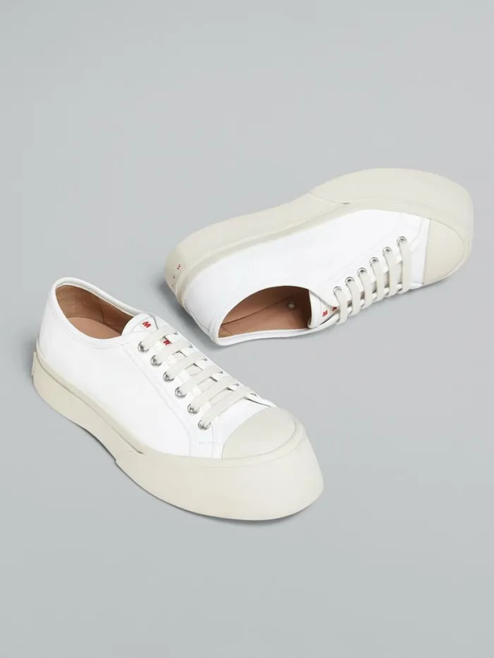 Men Marni Pablo Sneakers White Nappa Leather Pablo Sneaker