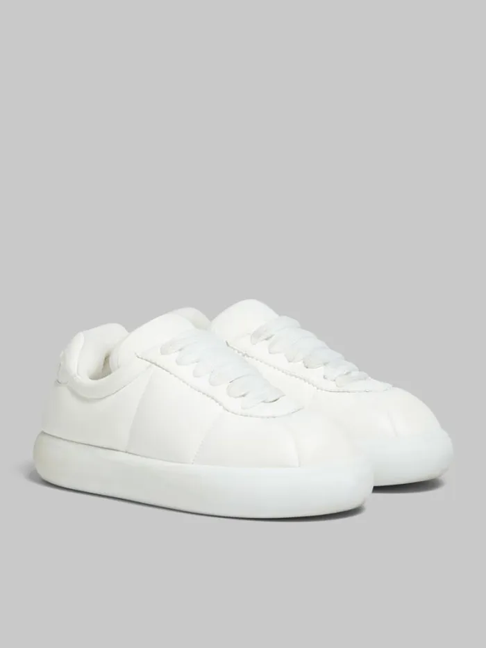 Men Marni Sneakers White Leather Bigfoot 20 Sneaker