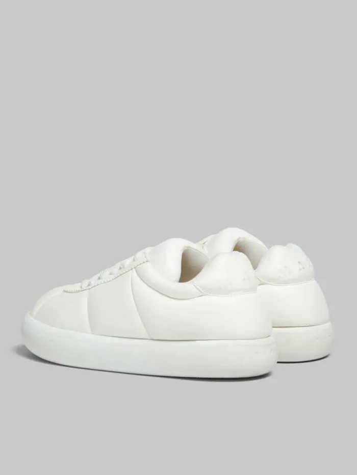 Men Marni Sneakers White Leather Bigfoot 20 Sneaker