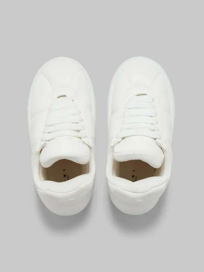 Men Marni Sneakers White Leather Bigfoot 20 Sneaker