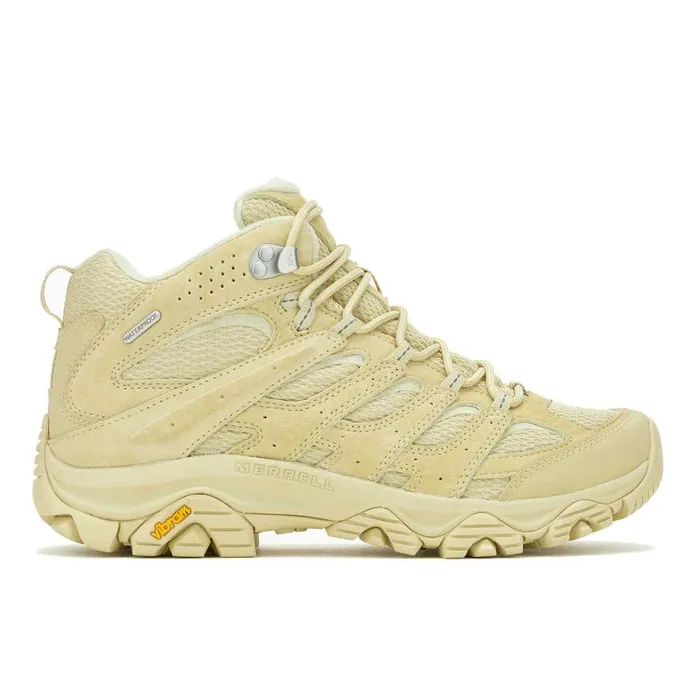 Men Merrell Boots Moab 3 Mid Waterproof Reed