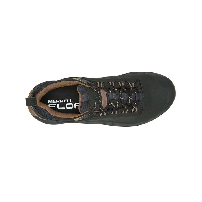 Men Merrell Shoes Moab Speed 2 Leather Waterproof Black Men Merrell Shoes Moab Speed 2 Leather Waterproof Black