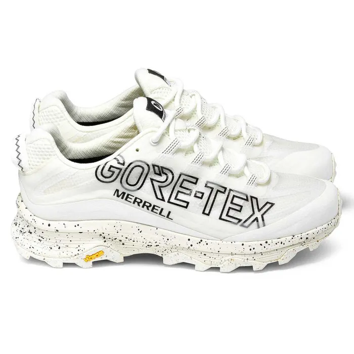 Men Merrell Shoes Moab Speed GORETEX White Men Merrell Shoes Moab Speed GORETEX White