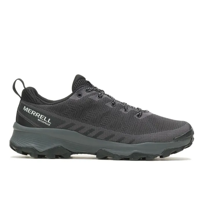 Men Merrell Shoes Speed Eco Waterproof Blackasphalt