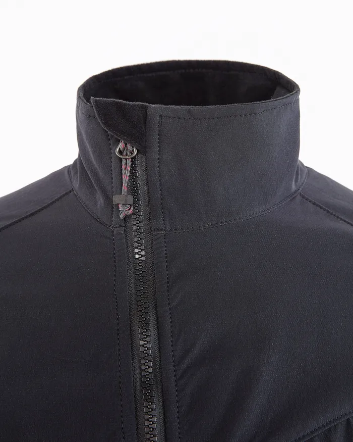 Men Mithril WindStretch Softshell Jacket Black Klttermusen Wind Resistant Jackets