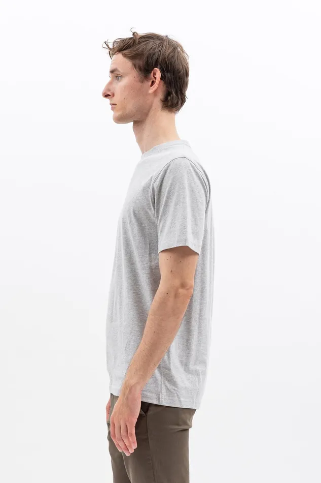 Men Niels Standard Tshirt Light Grey Melange Norse Projects TShirts