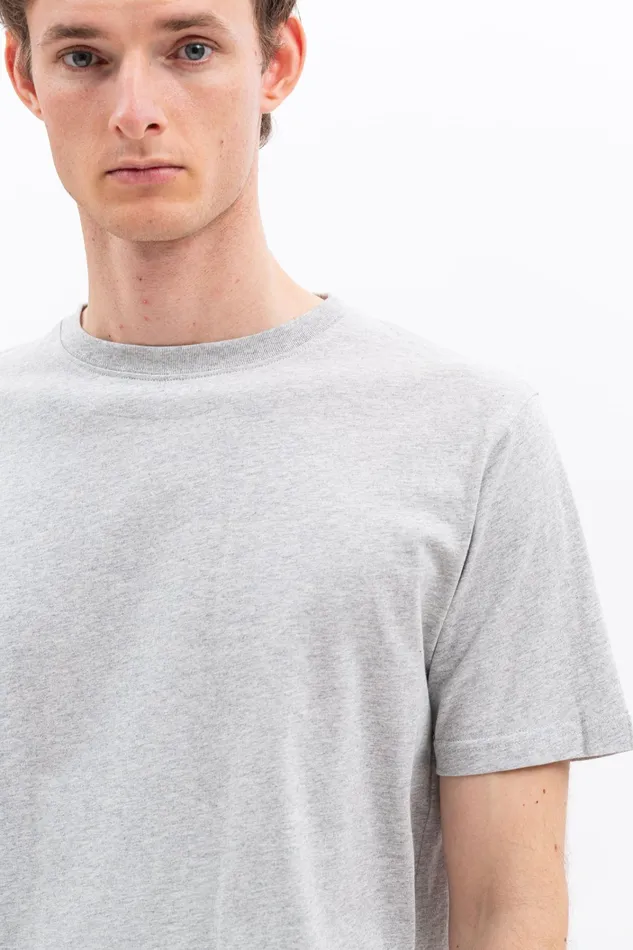 Men Niels Standard Tshirt Light Grey Melange Norse Projects TShirts
